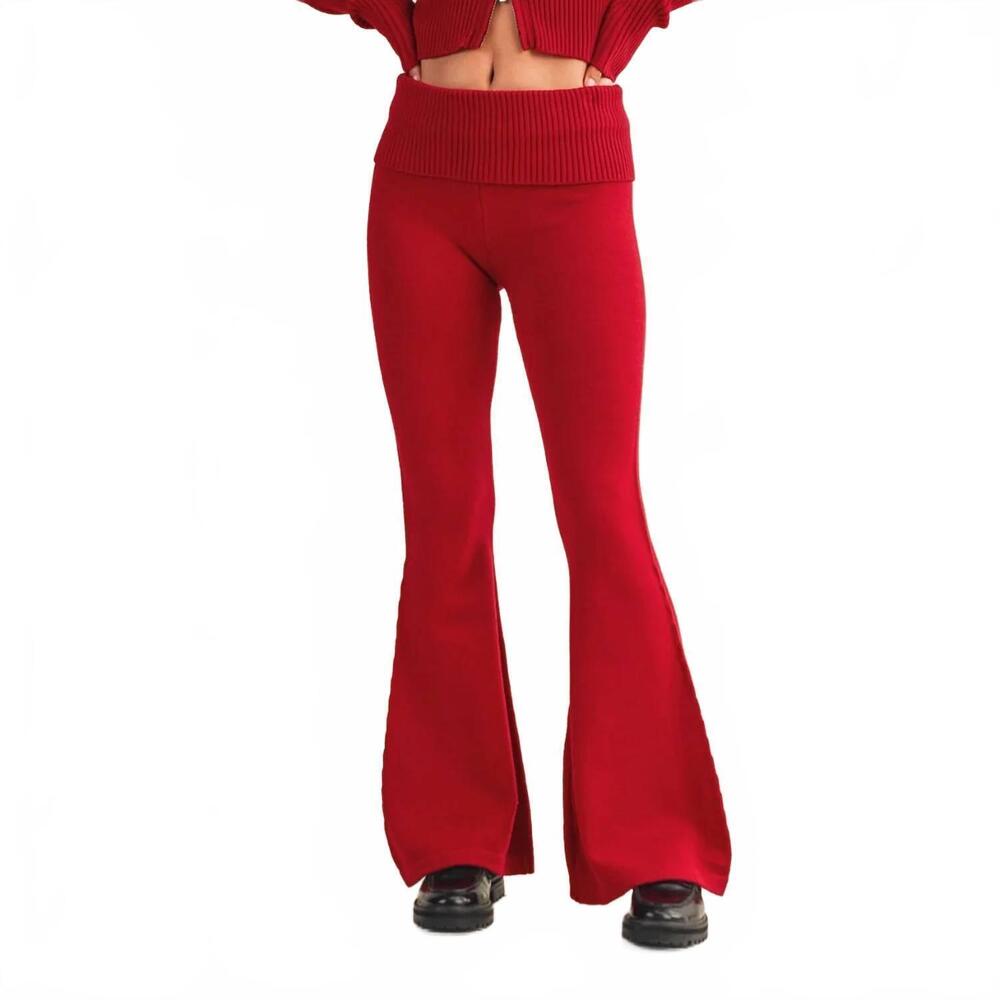 NEW KIMBERLY C nova yoga pants in cherry